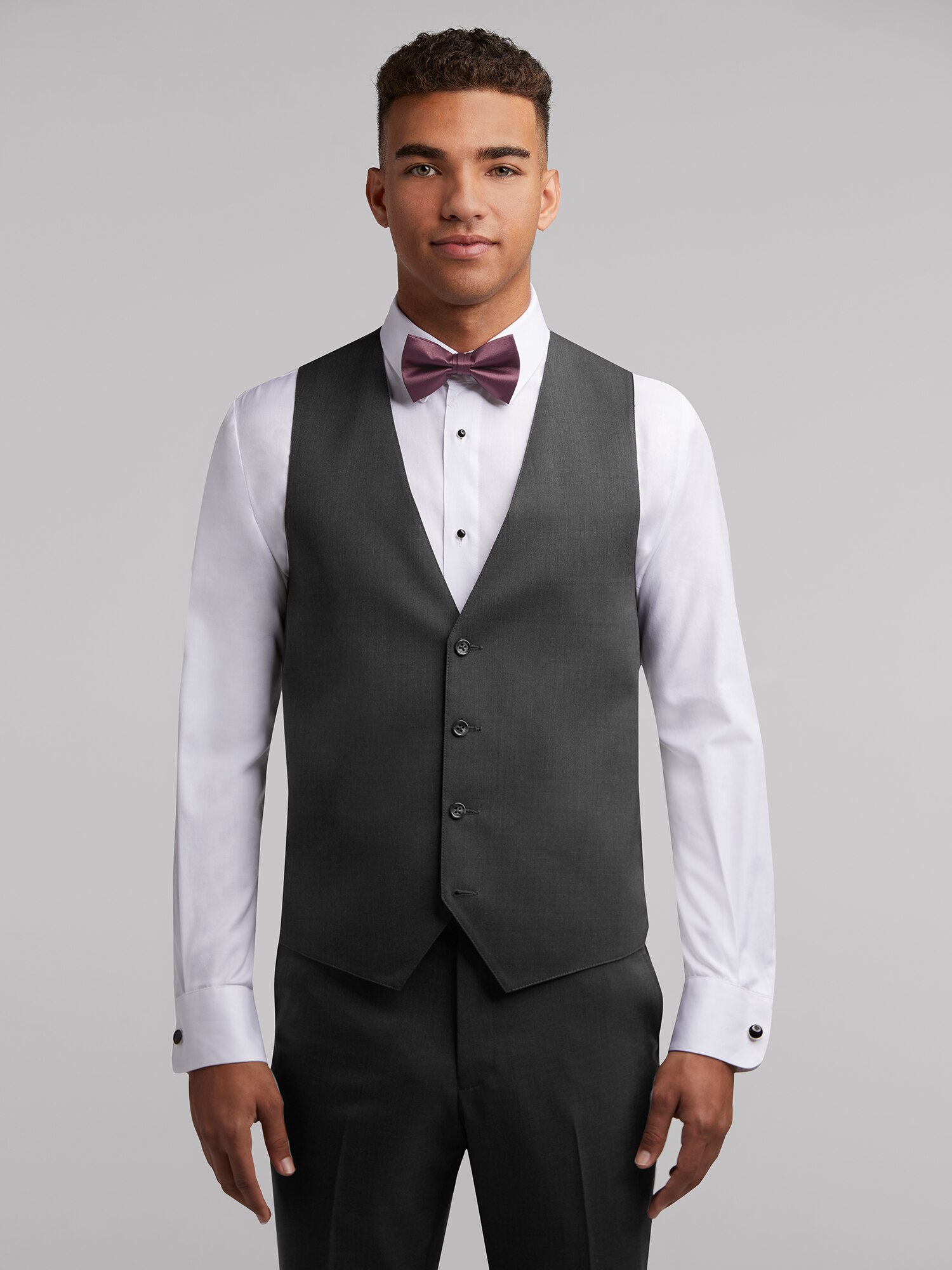 Charcoal suit grey on sale vest